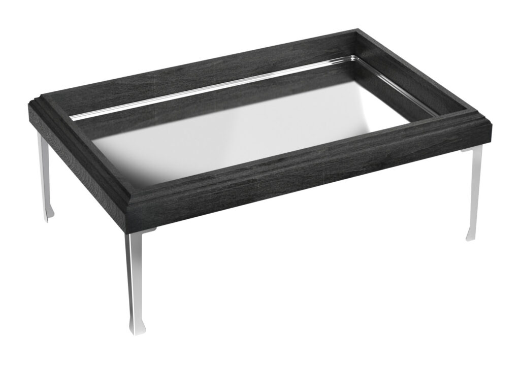 moa-linea-frame-moamn11-nereb06-cassetta-cornice-piedini-h170