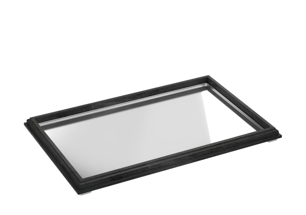 moa-linea-frame-moamn11-nereb07-vassoio-cornice-piedini-h10